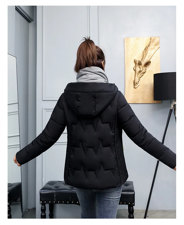 Abrigos Mujer Invierno Short Winter Jacket Women Fur Cotton Padded Jacket Female Parka Womens Jacket Winter Coat for Woman