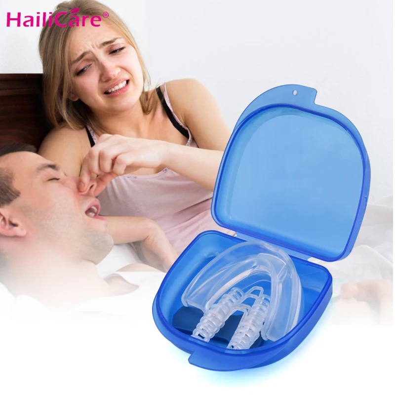 

FDA Approved New Anti Snore Nose Clip Mouth Guard Pieces Sleep Care Nasal Dilators Anti-Snore Solutions Set for Men Women