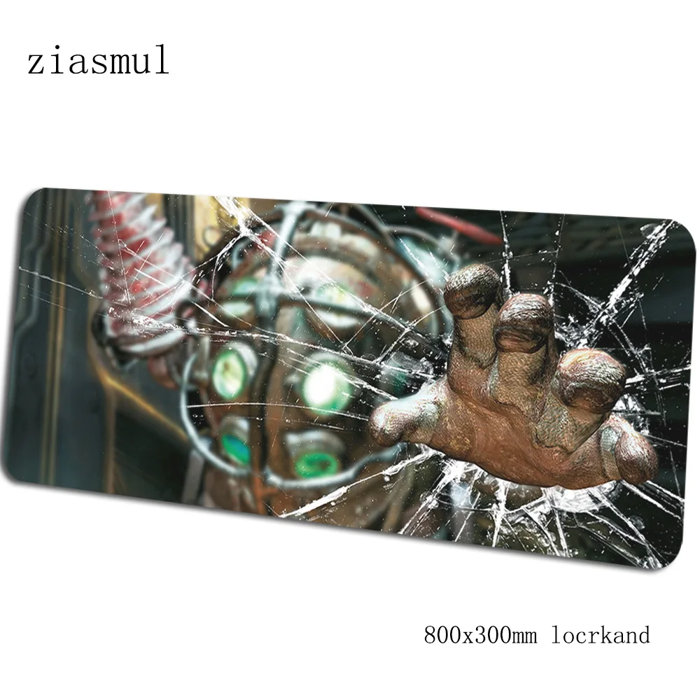 Коврик для мыши bioshock 80x30 см, коврик для компьютерной мыши в подарок на Хэллоуин, игровые аксессуары, 3d большой коврик для мыши, клавиатура, игры для pc gamer - Цвет: pattern 2