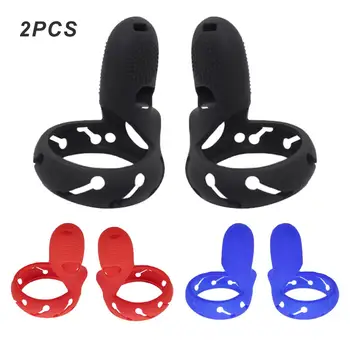 

New 2Pcs High Quality Dustproof Soft Controller Skin Silicone Covers Protective Case For Oculus Rift-S VR Protector Accessories