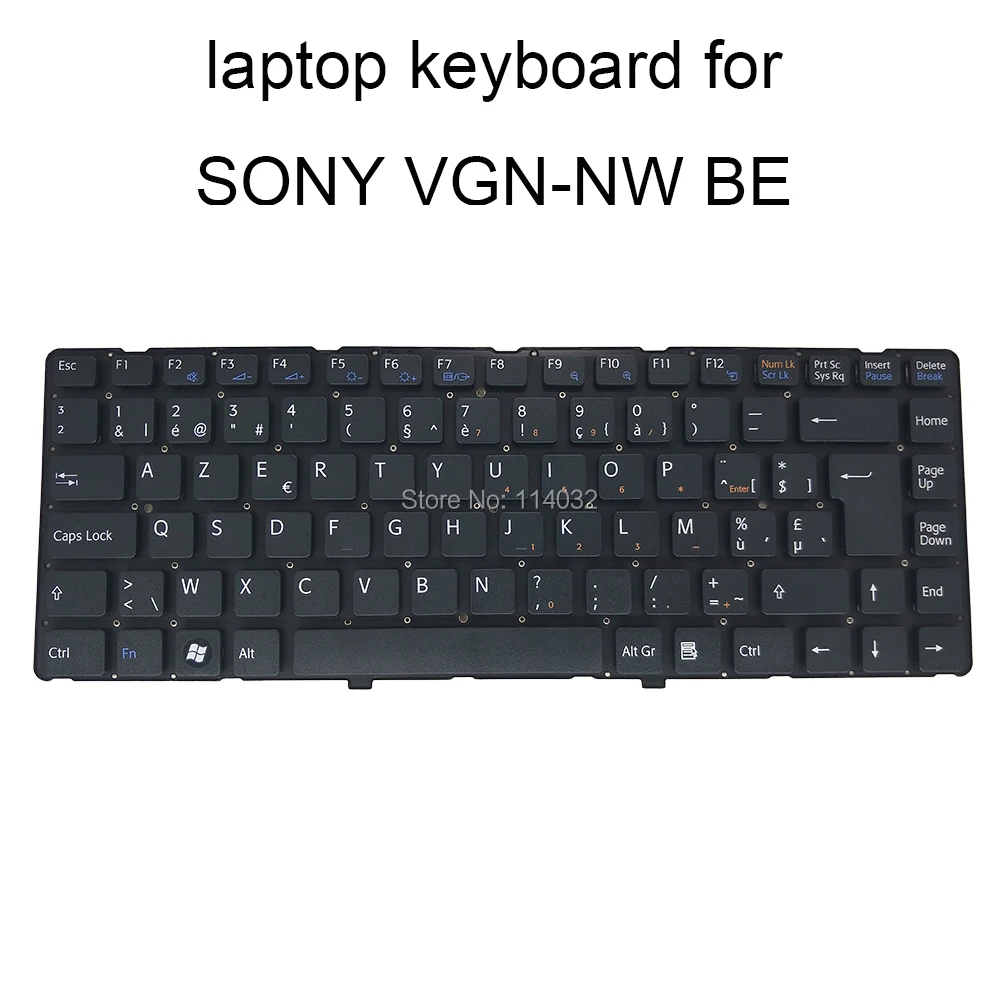 Сменные клавиатуры для Sony VAIO VGN NW VGNW BE бельгийские CF канадские французские черные