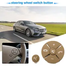 Прочные кнопки рулевого колеса автомобиля, сплошной цвет ABS+ PC, кнопка переключения правого рулевого колеса для W221, автомобильный Стайлинг 221 821 5751