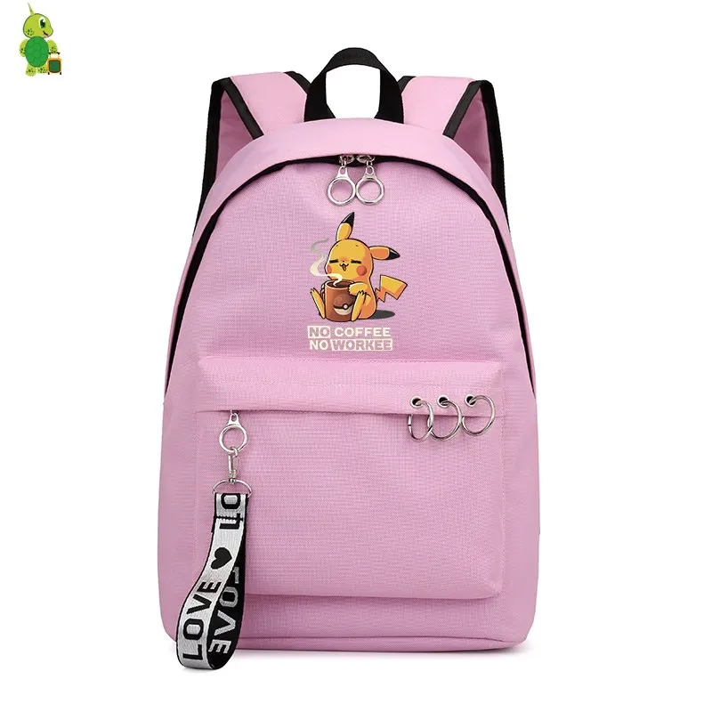 Mochila Pokemon Pikachu рюкзаки Дэдпул школьные сумки для девочек-подростков женский рюкзак для ноутбука рюкзак для отдыха, путешествия рюкзак