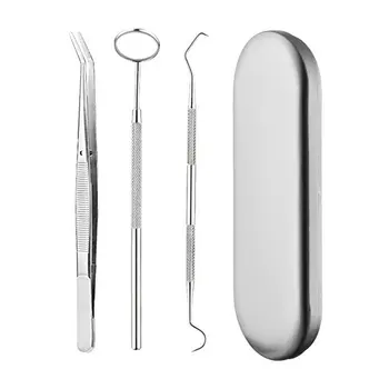 

Dentist Tools Oral Care Tool Set Stainless Steel Dentist Appliances Dentist Calculus Remover Tooth Cleaning Tools