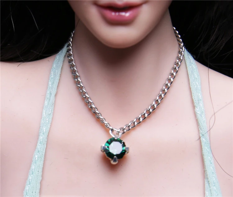 1:6 Scale Silver Necklace For 12/" Phicen Hot Toys Female Action Figure Doll Toys