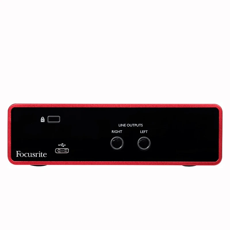Focusrite Scarlett Solo (3rd gen) USB Audio Interface 24-Bit/192KHz AD-Converters For Recording Mic Guitar audio interface