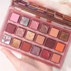 18 Colors Professional Women Eye Shadow Cosmetic Waterproof Long Lasting Earth Color Pomegranate Seeds Eyeshadow Palette Makeup ► Photo 3/6