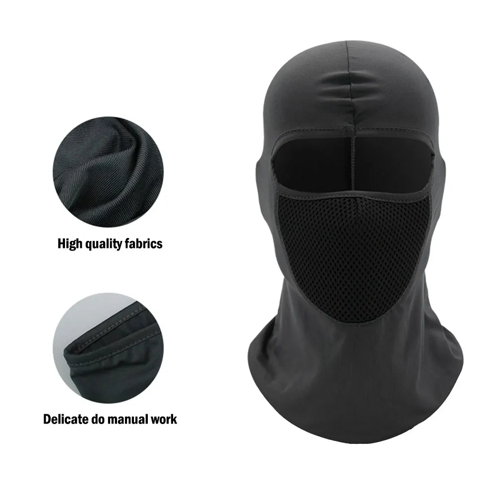 Motorcycle Balaclava Full Face Cover Warmer Windproof Breathable Cycling Ski Biker Shield Men Helmet# 4