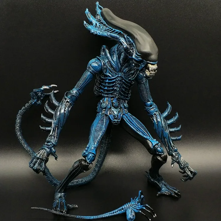 Cena Alien Xenomorph wojownik siatka pies Alien Pvc figurka model kolekcjonerski Toy