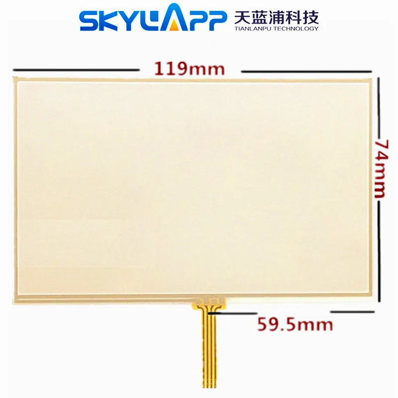 

New 5'Inch TouchScreen 119mm*74mm for TomTom XXL 550 550M 535 Resistance Handwritten Touch Panel Screen Glass Digitizer Repair