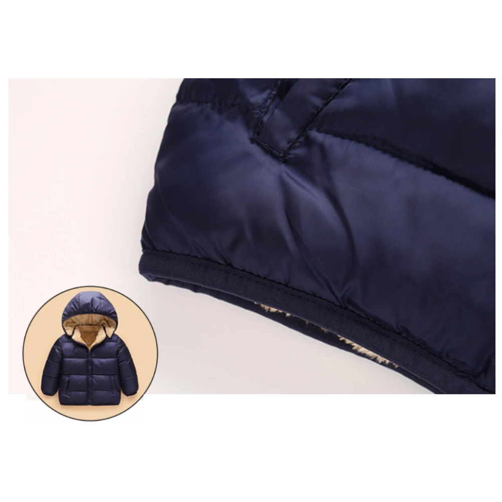 Chaqueta de algodón con capucha para niños, abrigo de flores для детей, ropa де abrigo para niños, abrigo de invierno de tercio