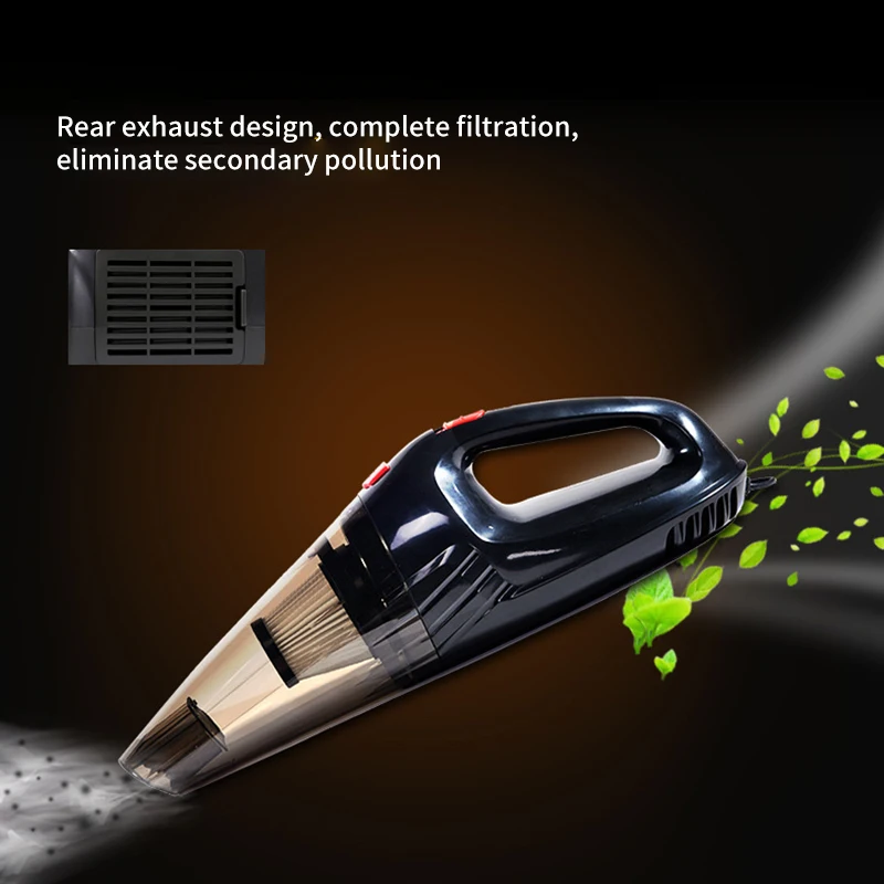 12V 120W автомобильный пылесос сухой мокрой беспроводные сжатого воздуха ручной пылесос с 4 фильтрами