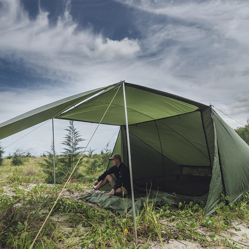 OneTigris TIGERSDEN ベーカースタイルテント OneTigris TIGERSDEN Baker Style Tent, Large Camping Tents
