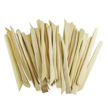 

38Pcs/Set Wood Clay Tools Clay Renovation Knife Pottery Handmade Quality DIY Art Sculpture Sludge Embryo Model Artistic Creation