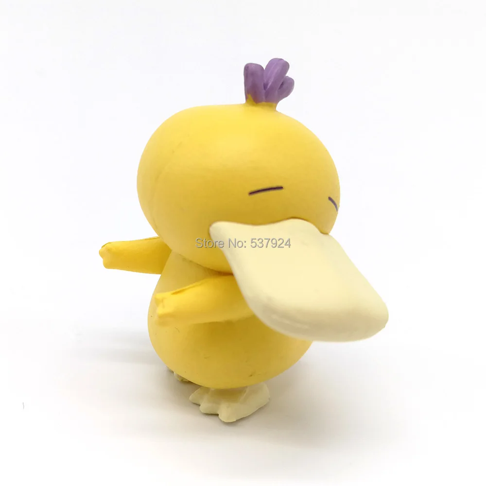 Новинка 7 шт. Pika Mew Psyduck Clefairy Ditto 4 см ПВХ экшн Фигурки игрушки|Игровые фигурки и