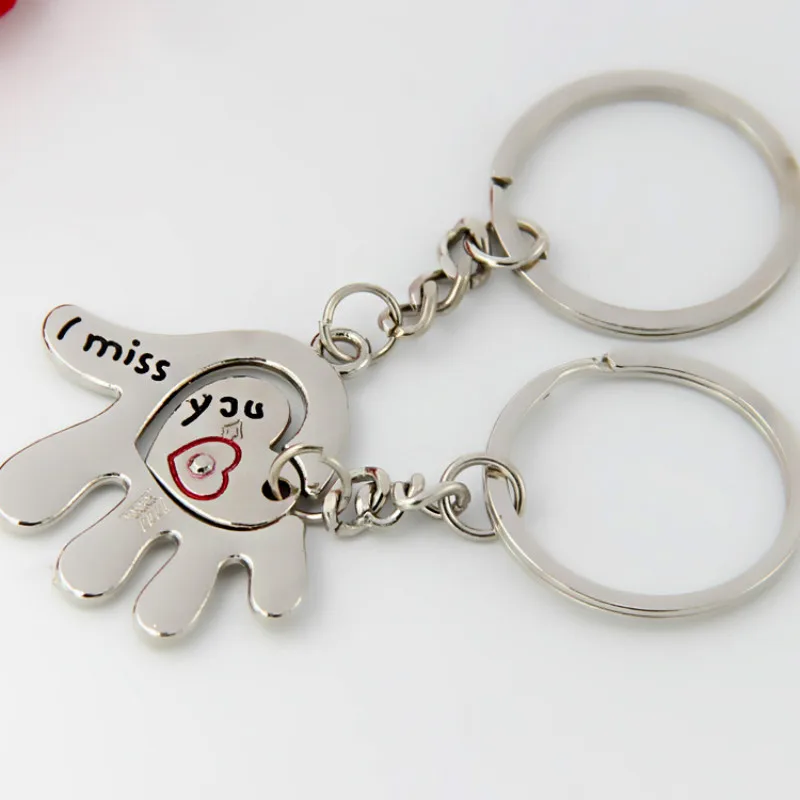 2 шт. подарок на день Святого Валентина брелок Я люблю тебя свадебные подарки для