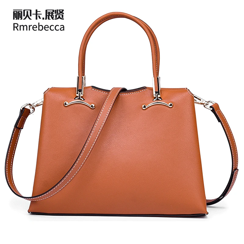 

2019new women's bag Luxury design top layer cow Leather tote Fashion female bag High quality single shoulder diagonal package