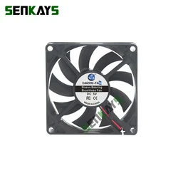 8015 80MM 80*80*15MM DC 5V 12V 24V Ultra-Thin USB Cooling Fan Comptuter CPU Cooling Fan Laptop Cooling Fan 2pin