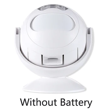 

Motion Detector Welkom Deurbel 4 Functies PIR Winkel Winkel Entry Motion Sensor Infrarood Inductie Alarm Deurbel Nachtlampje