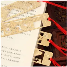 Милые Креативные золотые полые цветы металлические закладки канцелярские закладки Подставка для книг офисные аксессуары Школьные принадлежности