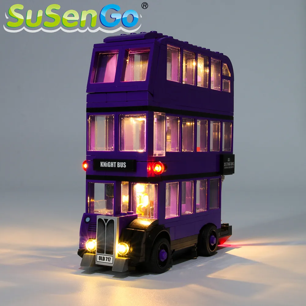 

SuSenGo LED Light kit For 75957 The Knight Bus Building Blocks Lighting Set Compatible with 11342 (Model Not Included)