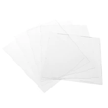 Прозрачная акриловая коробка дисплея Пылезащитная Модель Показать чехол с светодиодный подсветкой