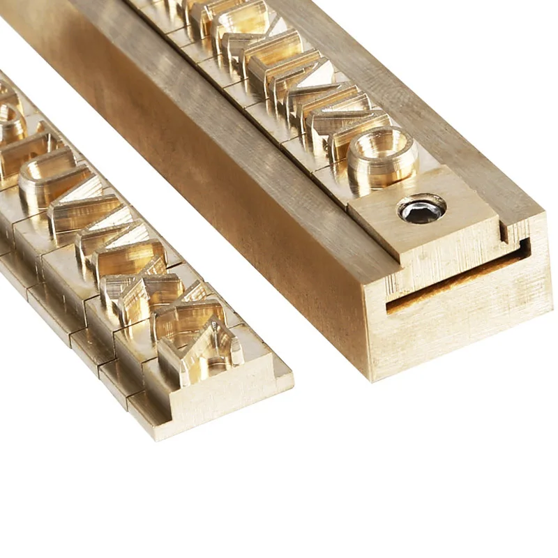 T Type slot Movable Type Printing Brass Mold DIY engraving Number,Alphabet,Symbol Character Hot stamping Paper leather craft number letter stamp set,leather craft stamps,alphabet number stamp set,hot stamping applicator kit