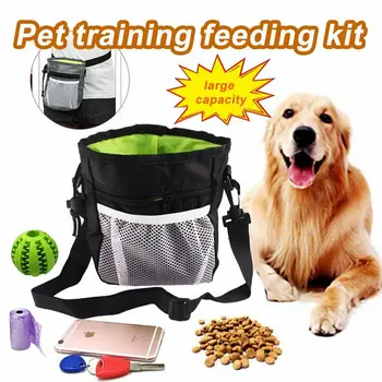 

Pet Training Package Snack Bag Outdoor Pockets Out Portable Oxford Cloth Training Foldable Dog Bag Cat Carrier