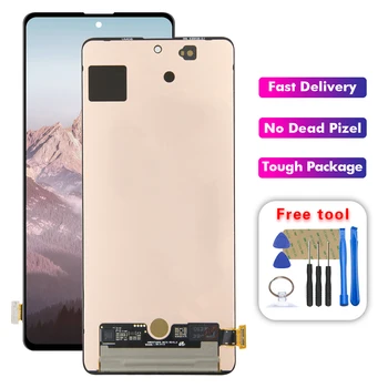 

AMOLED LCD for Samsung Galaxy A71 Display A715 A715F A715FD Lcd Touch Screen Digitizer Assembly