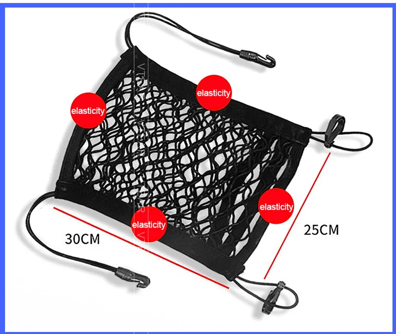 Vtear универсальная Сетчатая Сумка для хранения на сиденье автомобиля Органайзер стильный задний сетчатый Карманный сетевой Органайзер аксессуары авто