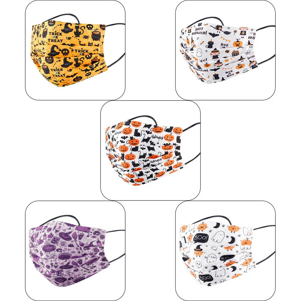 Рисунок 4 - Маски одноразовые для лица на Хэллоуин