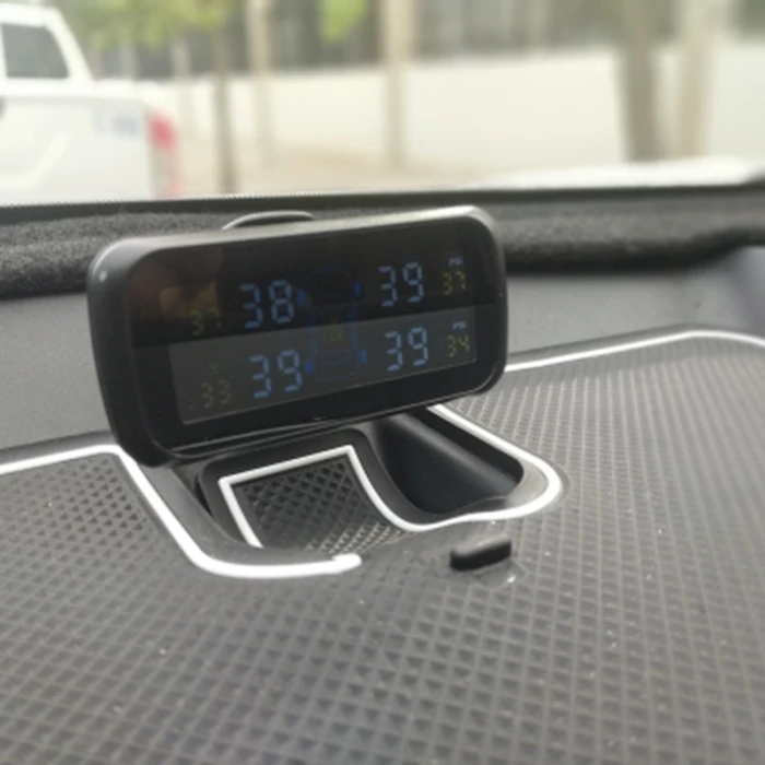 Автомобильная Беспроводная система контроля давления в шинах TPMS с 4 внутренними датчиками U903Z XR657