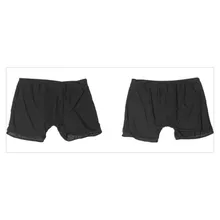 2021 New Arrival Mesh Transparent Sexy Men Panties Solid Color Men's Underwear Boxers Loose Hot Sale Fashion Men Short Boxers