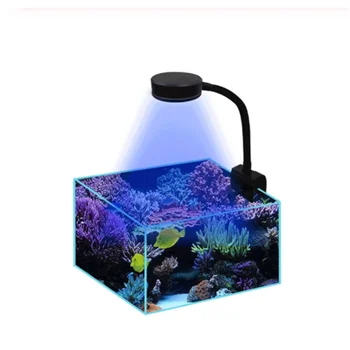 

Aquarium LED Light 18W Sea Water Lights 3W Chips Saltwater Lighting Clip-on Lamp Marine Coral Reef Fish Nano Tank Sunrise Sunset