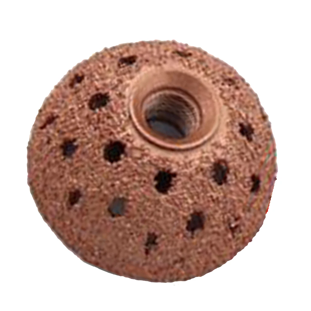 Alloy Tire Repair Grinding Head Coarse Grit Buffing Wheel Repair Tool 42mm