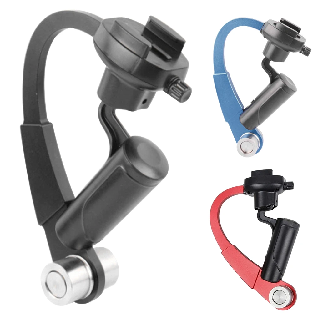 Steadicam Профессиональный мини портативный Противоскользящий ручной стабильный стабилизатор видеокамеры уменьшает вибрацию Quick Release для Go Pro