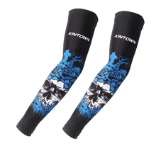 Ледяной рукав для мужчин, защита на руку, вискоза, защита от солнца, манжета для женщин, татуировка на руку, татуировка на руку, для рыбалки, вождения, верховой езды, спортивные рукава