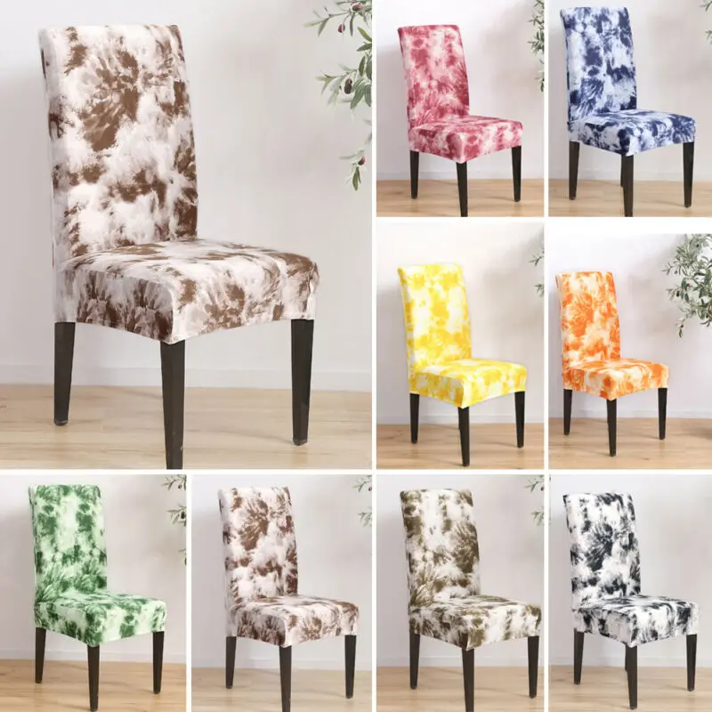 

Spandex Chair Cover Stretch Elastic Dining Seat Cover for Banquet Wedding Restaurant Hotel Anti-dirty Removable house de chaise
