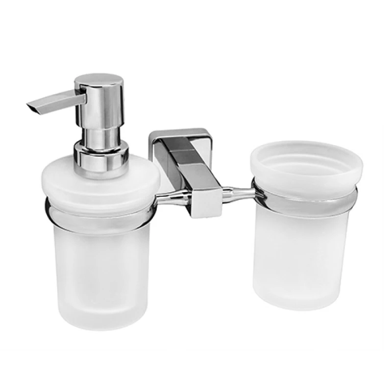 Держатель стакана двойной WasserKRAFT Lippe K-6589