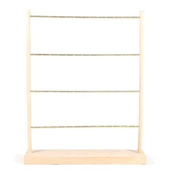 

Hot Sale New Fashion Solid Wood Metal Earrings Display Frame Earrings Display Stand Jewelry Display Holder