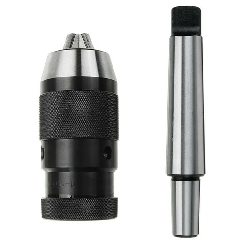 3/16-3/4 Inch 1-16Mm Keyless Drill Chuck Self Tighten+Jt3-3Mt Shank for Cnc Se