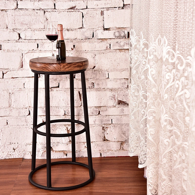 New Bar Chair Bar Furniture Commercial Furniture Solid Wood Creative Bar Stool Restaurant Bar Chair High Stool Coffee Chair New Bar Chair Bar Furniture Commercial Furniture Solid Wood Creative Bar Stool Restaurant Bar Chair High Stool Coffee Chair