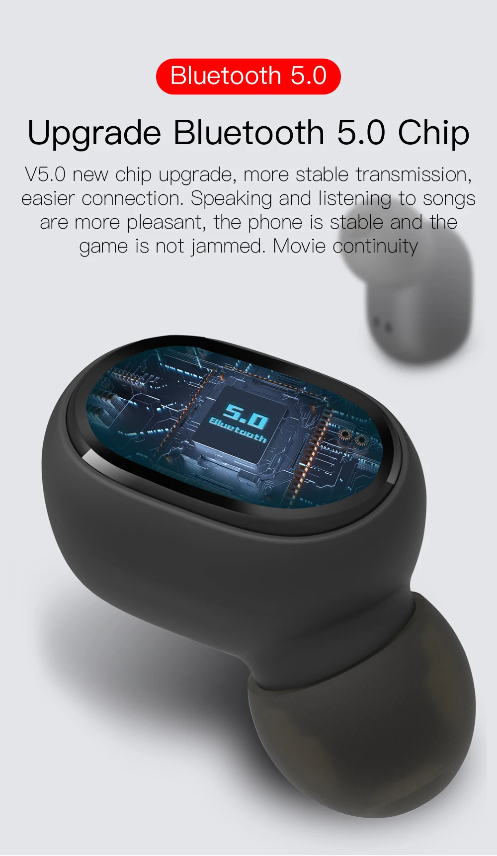 E6S V5.0 Bluetooth наушники 3D стерео туры беспроводные наушники спортивные беспроводные наушники игровая гарнитура с двумя микрофонами