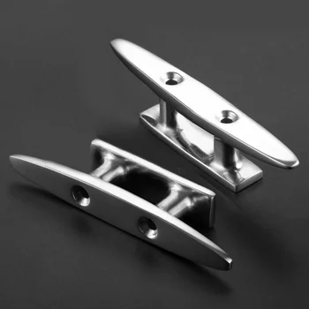 

Replaces parts Boat Cleats Polishing Harnesses High quality Stainless steel 100mm Rope