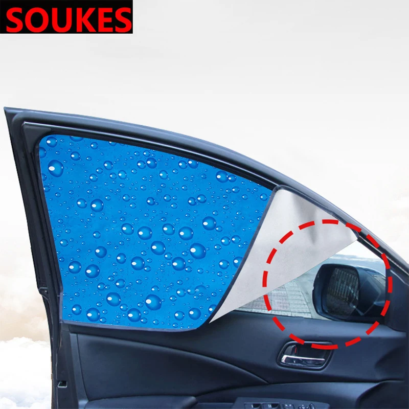 

Magnetic Car Windshield Sunshade Curtain Cover For Peugeot 206 307 407 308 208 Toyota Corolla Yaris Rav4 Avensis Mini Cooper