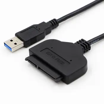 

USB 3.0 to SATA 2.5 USB 3.0 to SATA 7 + 15 Pin Adapter Cable for 2.5 Inch HDD Laptop Hard Disk Drive 2020