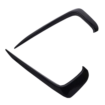 

1Pair Carbon Fiber Style Front Bumper Fog Light Eyebrow Cover Trim Moulding Car ABS Fit for VW Jetta MK7 2019