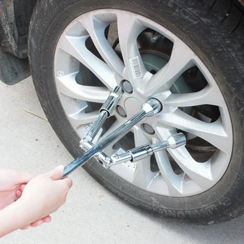 

Cross Wrench Auto Tyre Remover Socket Wrench Car Repair Tools Mounting Spanner Multifunction 4 Ways Universal