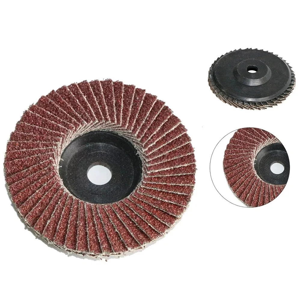 

3inch Flap Discs 75mm 80 Grit 10mm Hole Diameter Angle Grinder Flap Disc Grinding Wheel Sanding Disc Tool Useful