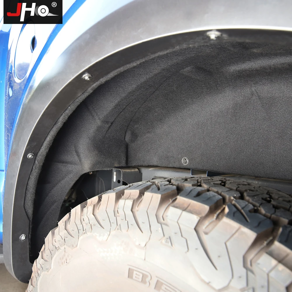 JHO колодец заднего колеса для Ford F150 Raptor 2017 2020 4 дверная экипажная кабина 2019 2018